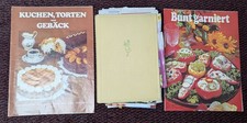 DDR Kochbuch für Feinschmecker 1958 - Zeitschriften  1979 / 1980 - Zettelchen