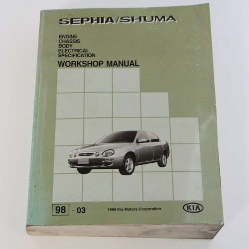 Kia sephia shuma - i, workshop