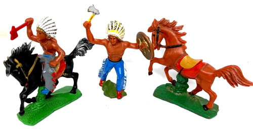 Indianer reitpferd gummi ddr - gummi,