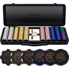 Poker Chip Set 500 Stück