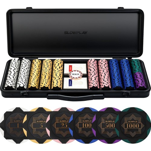 Poker chip set - chip,