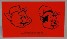 "Leuchtbilderstreifen" Beilage aus MICKY MAUS Heft 28-1970,  Zustand 1