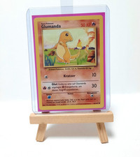 Pokemon Glumanda Basis Set 46/102 Near Mint mit Toploader