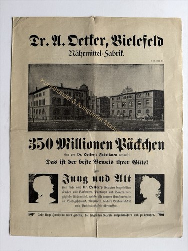 Orig reklame broschüre dr - orig.,