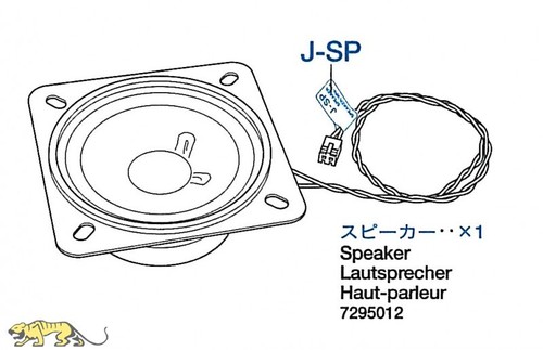 Lautsprecher für tamiya - lautsprecher,