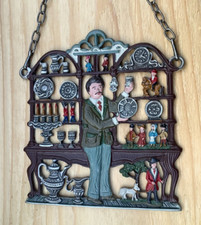 Zinnfiguren Bild - ZINNHÄNDLER - Handarbeit Zinnbild