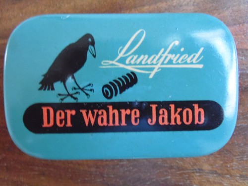 Schöne alte blechdose - alte,