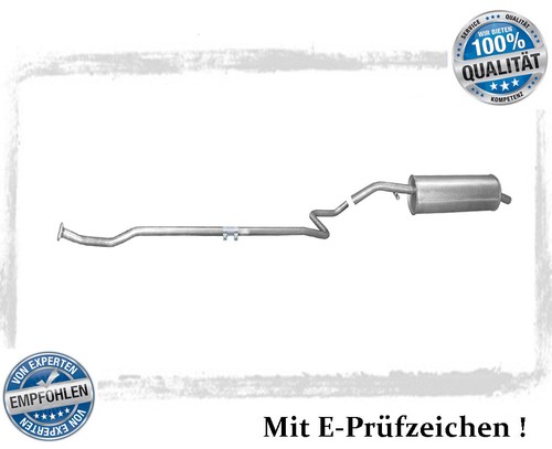 Auspuffanlage für citroen - citroen, c2