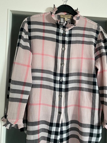 Burberry baumwollbluse mit - burberry,