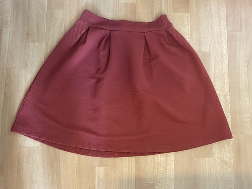 Roter faltenrock mini 36 - roter,