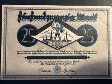 Notgeld 25 Mark , Dortmund