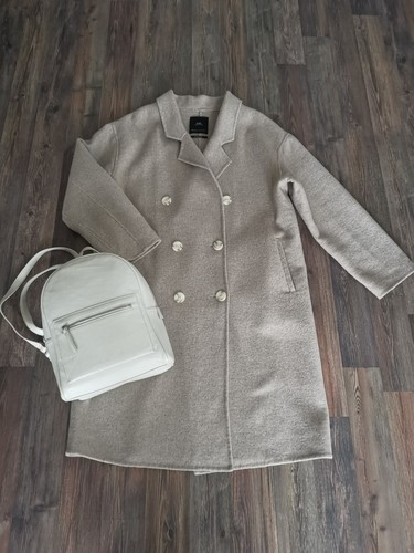 Set zara wollmischung mantel - zara,