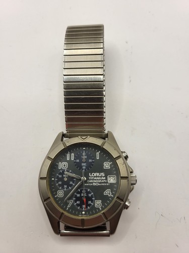 Lorus titanium v657 x007 - titanium, v657-x007