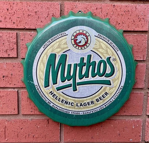 Mythos lager bier metall - mythos,