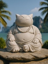 Snorlax Buddha Statue |