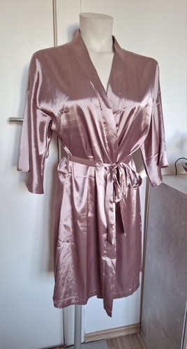 Satinartiger kimono - satinartiger,
