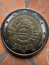 2 Euro Münze Deutschland 2002-2012 Umlaufmünze Sammelmünze Gedenkmünze Kursmünze
