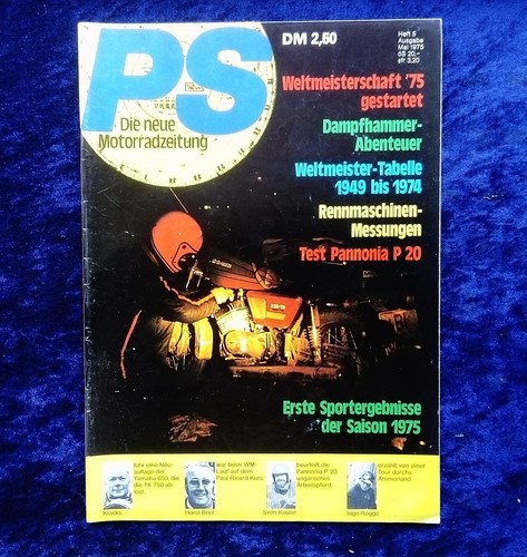 Motorrad zeitung 1975 - ps,