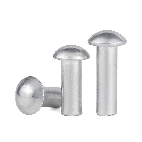 Halbrundnieten aluminium alu - aluminium,