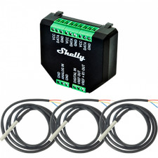 Shelly Plus AddOn + 3 DS18B20