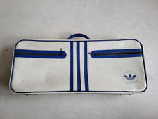 Alte Adidas Tennis Schläger Sporttasche Koffer # 70s 70er Vintage Retro