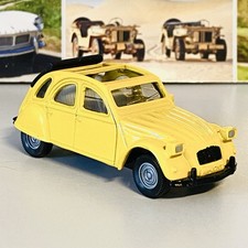 Siku 1032 Citroën 2CV6 Ente/French dug gelb/yellow 1:55 Top Zustand unbespielt