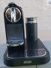 Nespresso EN 266.BAE citiz & milk schwarz mit Aeroccino Kapselmaschine Delonghi