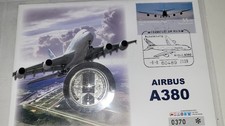 10 Euro 2009 D Silber A380 Umschlag mit Münze