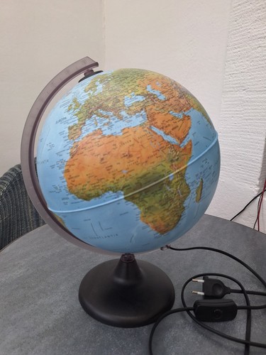 Globus drehbar leuchte lampe - globus,