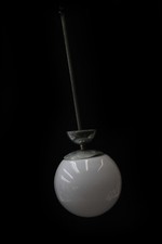 alte Kugellampe Art Deco