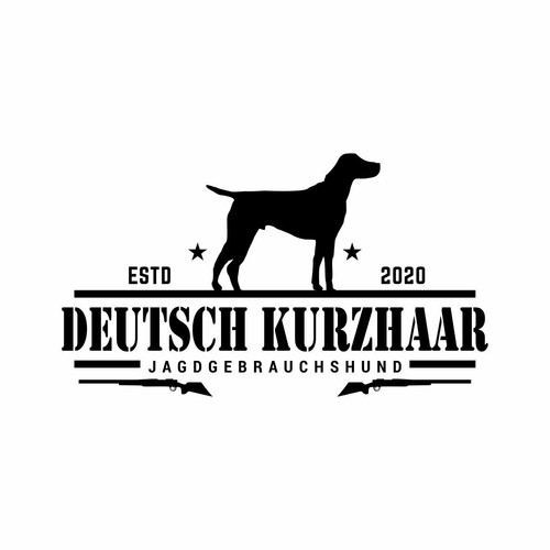 Deutsch kurzhaar aufkleber - deutsch,