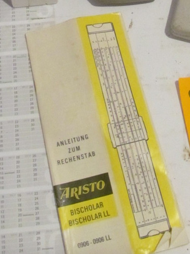 Schöner alter rechenschieber - schöner,