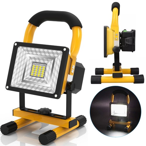 Baustrahler leuchte led - leuchte, akku