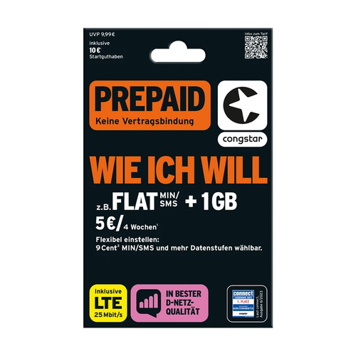 Congstar prepaid wie - congstar, ich
