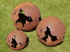 Riss Kugel Edelrost 30 - 50 cm