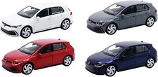 VOLKSWAGEN GOLF 8 GTI Metall Modellauto VW Modell Auto Spielzeugauto 4Var 49