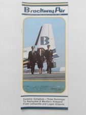 SYSTEM TIMETABLE BROCKWAY AIR