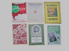 antiquarische Notenhefte / Klavier Noten Piano / Songbooks  Rheinlieder Schlager