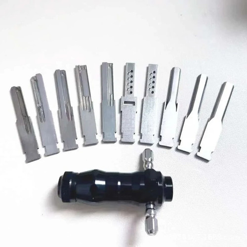 Tubular lockpick set - 10-in-1, lockpick-set
