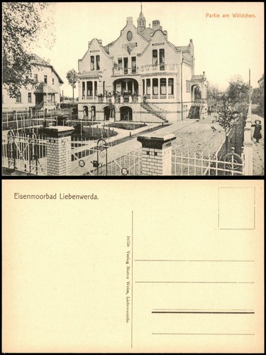 Ansichtskarte bad liebenwerda - bad,