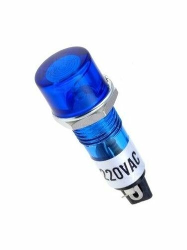 Glimmlampe blau 220v 230v - blau, --