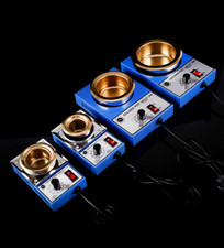 Lötbad  Löttopf Schmelztiegel Lötpot 200-450°C 36/50/100mm Durchmesser Zinnbad