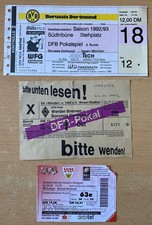 3 Alte Tickets Borussia