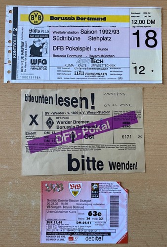Alte tickets borussia - alte,