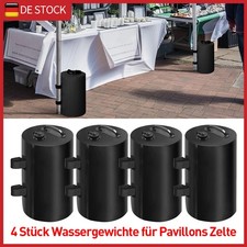 4x Wassergewichte 20 L Gewichte für Pavillons Zelte Festzelte Beschwerung Garten