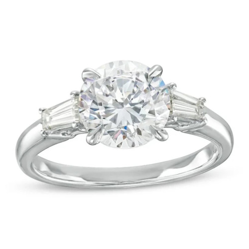 Diamant ehering weißgold - k,