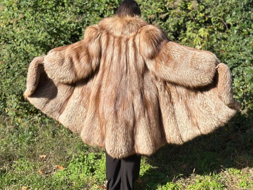 Fuchsmantel pelzmantel - fuchsmantel,