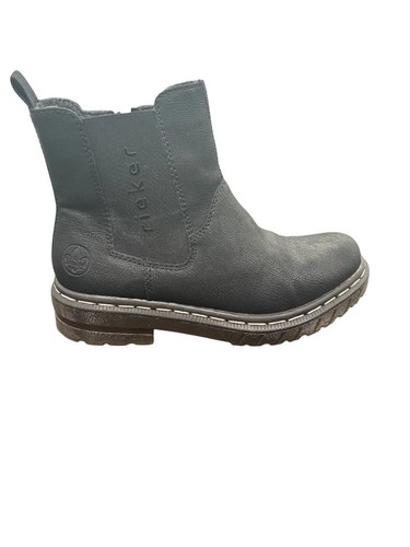 Rieker echtleder damen stiefel - echtleder,