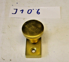 J106 1 Balkontur Griff Knopf zum Aufschrauben F3 Gold (3St Vorhanden) P3