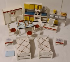 Puppenmöbel aus Holz Vintage